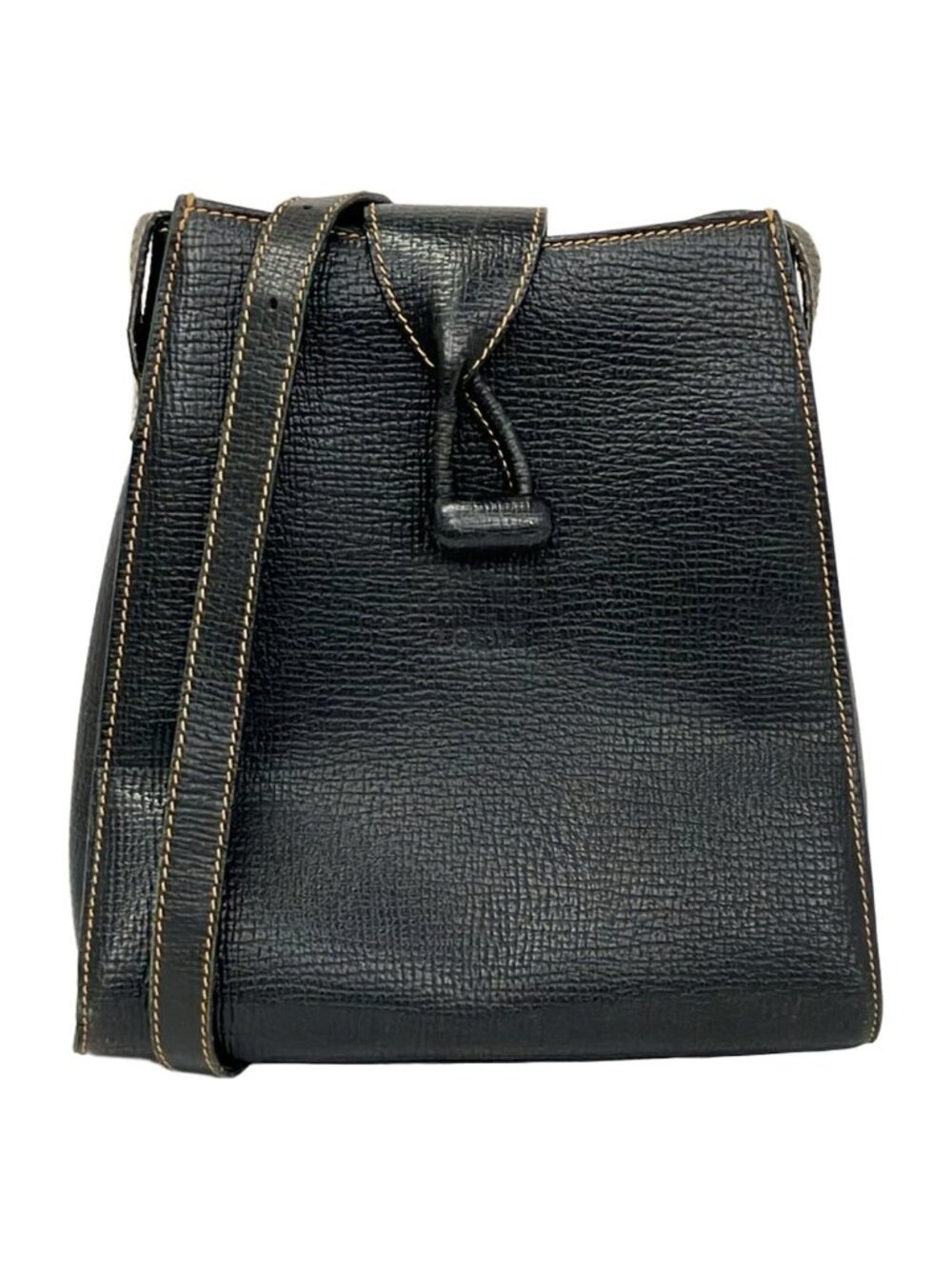 Loewe Shoulder Bag Black Leather
